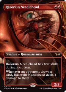 Razorkin Needlehead (foil) (borderless)