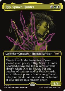 Rip, Spawn Hunter (foil) (borderless)