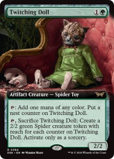 Twitching Doll (foil) (extended art)