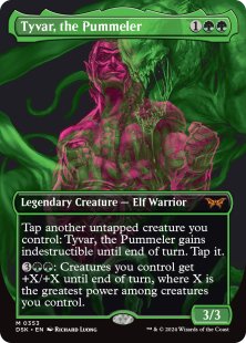 Tyvar, the Pummeler (#353) (foil) (borderless)