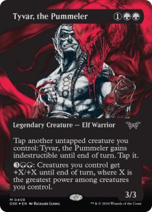 Tyvar, the Pummeler (#408) (textured foil) (borderless)