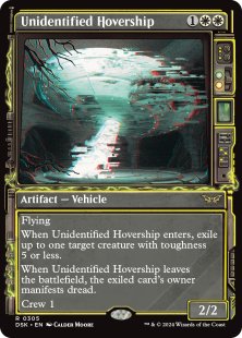 Unidentified Hovership (foil) (showcase)