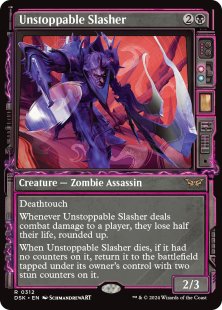 Unstoppable Slasher (#312) (foil) (showcase)