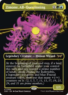 Zimone, All-Questioning (foil) (borderless)