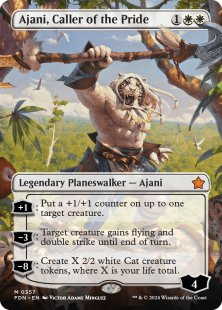 Ajani, Caller of the Pride (#357) (borderless)