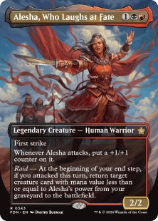 Alesha, Who Laughs at Fate (#343) (borderless)