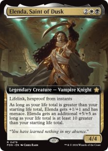 Elenda, Saint of Dusk (#479) (extended art)