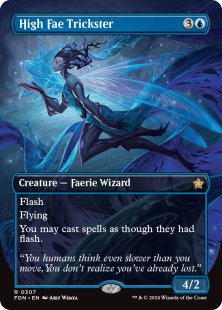 High Fae Trickster (#307) (borderless)