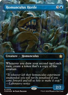 Homunculus Horde (#376) (mana foil) (borderless)