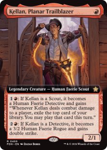 Kellan, Planar Trailblazer (#466) (extended art)