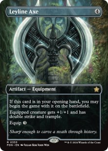 Leyline Axe (#353) (borderless)