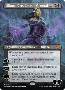 Liliana, Dreadhorde General (#359) (borderless)