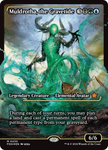 Muldrotha, the Gravetide (#430) (foil) (showcase)