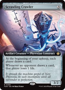 Scrawling Crawler (#486) (extended art)