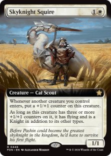 Skyknight Squire (#448) (extended art)