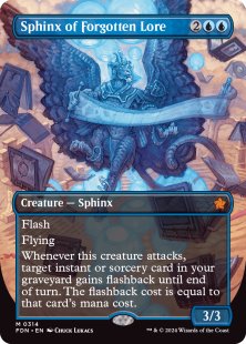 Sphinx of Forgotten Lore (#314) (borderless)