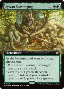 Sylvan Scavenging (#475) (extended art)