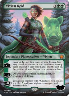 Vivien Reid (#421) (mana foil) (borderless)