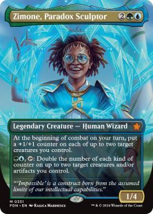 Zimone, Paradox Sculptor (#351) (borderless)