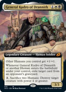 General Kudro of Drannith (foil) (extended art)