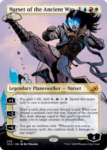 Narset of the Ancient Way (foil) (borderless)