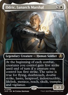 Odric, Lunarch Marshal (#298) (borderless)