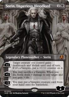 Sorin, Imperious Bloodlord (#322) (borderless)