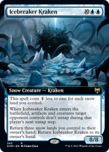 Icebreaker Kraken (foil) (extended art)