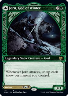Jorn, God of Winter (foil) (showcase)