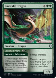 Emerald Dragon (foil)