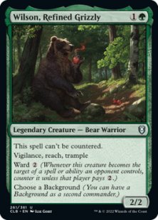 Wilson, Refined Grizzly (foil)