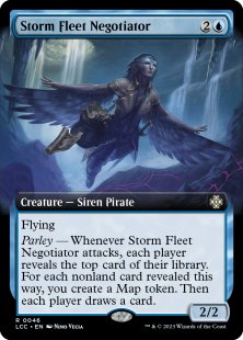 Storm Fleet Negotiator (extended art)