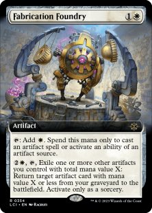 Fabrication Foundry (foil) (extended art)