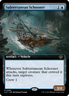 Subterranean Schooner (foil) (extended art)