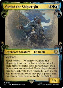 Círdan the Shipwright (silver foil) (showcase)