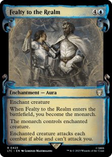 Fealty to the Realm (silver foil) (showcase)