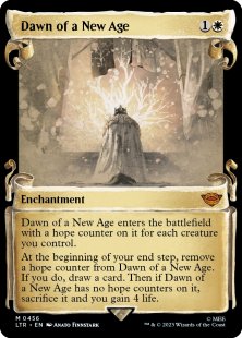 Dawn of a New Age (#456) (silver foil) (showcase)