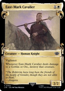 East-Mark Cavalier (silver foil) (showcase)