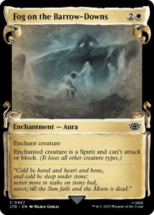 Fog on the Barrow-Downs (silver foil) (showcase)