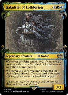 Galadriel of Lothlórien (#657) (silver foil) (showcase)