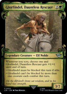 Glorfindel, Dauntless Rescuer (silver foil) (showcase)