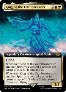 King of the Oathbreakers (#369) (foil) (extended art)