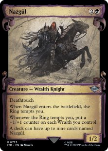 Nazgûl (#725) (silver foil) (showcase)