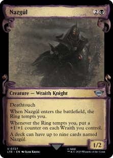 Nazgûl (#727) (silver foil) (showcase)