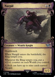 Nazgûl (#728) (silver foil) (showcase)