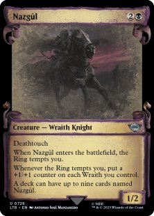 Nazgûl (#729) (silver foil) (showcase)