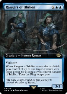Rangers of Ithilien (#764) (surge foil) (extended art)
