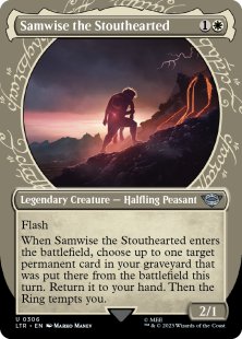 Samwise the Stouthearted (#306) (foil) (showcase)