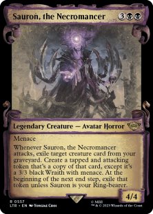 Sauron, the Necromancer (#557) (showcase)
