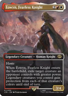 Éowyn, Fearless Knight (#430) (foil) (borderless)
